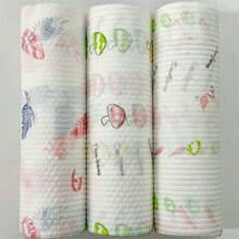 50pcs/Roll, Slouchy Rag, Dry And Wet Dual-Use Household Cleaning Rag For Window Car Glass Tableware Pans And Pots, Disposable Dishwashing Towel, Absorbent Non-Stick Oil Scouring Pads, Kitchen Supplies, Cleaning Tools(Random Style) Camping - White - View 6