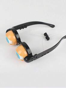 1 件疯狂眼睛派对闪烁眼镜玩具，新奇创意搞笑恶作剧眼镜派对用品礼物，搞笑眼镜，摄影道具，万圣节圣诞派对道具眼镜，节日派对用品，四种颜色可选 - 彩色 - 查看 6