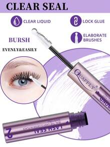 Lash Bond And Seal 10ML Bond And Seal Lash Glue Long Lasting Lash Cluster Glue Black Lash Bond DIY Lash Extension Bond And Seal For Beginner Eyelash Bond And Seallash Glue,Eyelash Glue