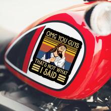 3 件“OMG 你们这不是我说的”贴纸，有趣的耶稣贴纸礼物装饰图形适用于旅行行李窗笔记本电脑瓶玻璃杯日记墙汽车头盔保险杠 - 彩色 - 查看 5