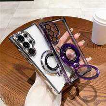 1 个蓝色磁性支架电镀防震气囊亚克力透明背板 + TPU 硅胶软边 PC 硬壳全边缘保护防尘角加厚奢华手机壳兼容 iPhone 16 Pro/16 Pro Max/16 Plus/16、iPhone 15 Pro/15 Pro Max/15 Plus/15、iPhone 14 Pro/14 Pro Max/14 Plus/14、iPhone 13 Pro/13 Pro Max/13、iPhone 12 Pro/12 Pro Max/12、iPhone 11 Pro Max/11/11 Pro、iPhone XS Max/XR/XS/X 和三星 Galaxy S24 Ultra/S24 Plus/S24、S23 Ultra/S23 Plus/S23、S22 Ultra/S22 Plus/S22、S21 Ultra/S21 Plus/S21 FE/S23 FE、S20 Ultra/S20 Plus/S20 FE 和华为 Mate 30 Pro/40 Pro/50 Pro/60 Pro、P30 Pro/40 Pro/50 Pro/60 Pro、Pura 70 Pro/Pura 70 Ultra、Magic 5 Pro/Magic 6 Pro - 藍色 - 查看 7