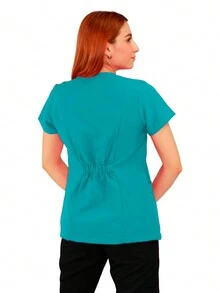 Scrub Tops - Green - View 2