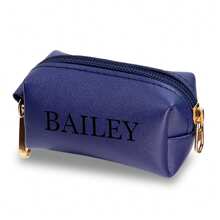 1 pièce Porte-sac à déjections canines, porte-sac à déchets pour chien, distributeur de sacs à déjections pour chien , distributeur de sacs à déchets pour chien - Bleu ciel - Voir 4