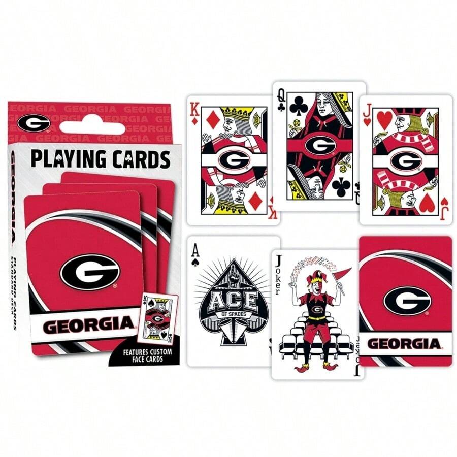 Masterpieces Masterpieces Bulldogs Playing Cards 54 Card Deck