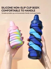 500ml (17,6OZ) - Bình nước silicon có thể gấp gọn - Thiết kế có thể gập lại với kẹp và tay cầm Carabiner, - Bình đựng nước ngoài trời chống rò rỉ khi đi bộ đường dài/cắm trại/phòng tập thể dục (chống cát/nhiệt đới/có thể rửa bằng máy rửa chén) - Thích hợp cho thể dục ngoài trời, yoga, thể thao, hoạt động tiệc tùng, du lịch, cắm trại, quà tặng Ngày của Mẹ, quà tặng cho cặp đôi - Quà tặng Giáng sinh, đồ trang trí Giáng sinh, quà tặng Valentine - Nhiều màu - Xem 4