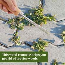 1pc L-Shaped Manual Weeding Tool, Gardening Puller, Handheld Weeding Tool For Agriculture And Bonsai