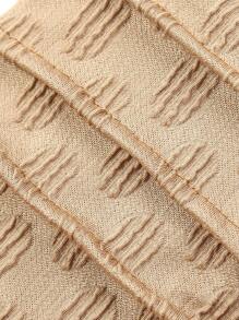 1pc New Solid Color Floral Side Patch Headscarf, Muslim Turban Hat - A - View 4