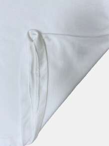 SHEIN Blusa Cropped Feminina Gola Alta Minimalista 100% Algodão BCI Ecologico