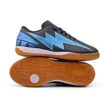 BLACK FUTSAL Boot Professional Launch Resistant SEWED - màu đen - Xem 4