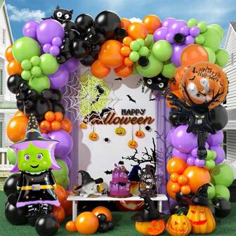 DIY Balloon Garland Arch Kit, Festival Multicolor Balloons, S Indoor, Balloon For Party Decorations, Party Supplies, Indoor Outdoor Decoration.