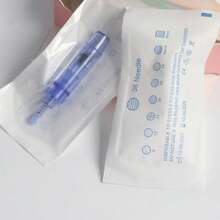 10/50/100/300支 Derma Pen 刺青針頭卡式替換針頭 適用於 MYM A6 A1 N2 微針美療美容儀 皮膚護理 (0.25mm) - 藍色 - 查看 5