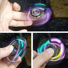 1 件龙翼眼三眼指尖玩具金属手陀螺低噪音高速聚焦玩具带钢自润滑轴承 - 彩色 - 查看 6