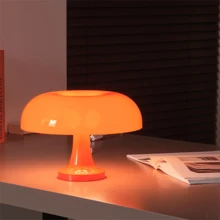 1pc LED Mushroo﻿M Table Lamp, Dimmable Homestay Atmosphere Decor Lamp For Bedroom Bedside, Living Room. Decoration Moden Light Best Gift. ﻿