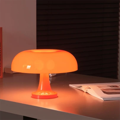 1pc LED Mushroo﻿M Table Lamp, Dimmable Homestay Atmosphere Decor Lamp For Bedroom Bedside, Living Room. Decoration Moden Light Best Gift. ﻿