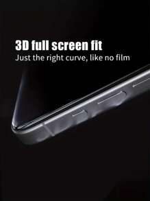 4 件/套（2 件屏幕保护膜 + 2 件相机镜头膜）隐私防窥全屏保护膜适用于 Apple 型号 - 黑色 - 查看 2