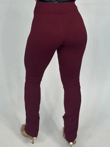 Women Pants - Gỗ đỏ - Xem 3