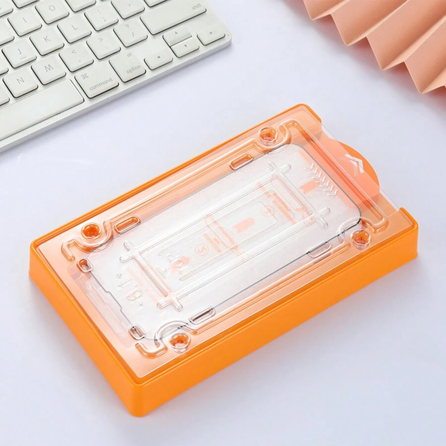 HD Cell Phone Film With Laminator, Dust-Free Bin Cell Phone Film Compatible With Iphone - Clear - View 1