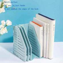 1pc A4/A5 3-Tier/4-Tier Foldable Book Stand, Student Adjustable Book Rack, Desk Organizer, Ideal Gift For Students, Back To School Supplies