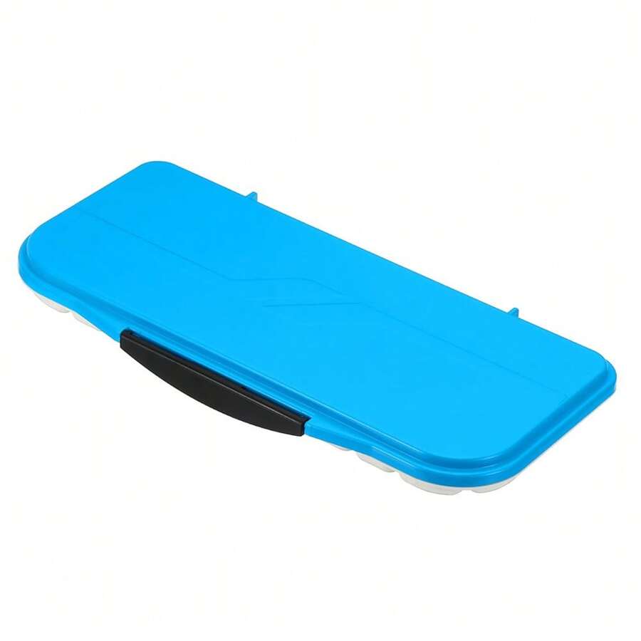18 Wells Paint Storage Box, Airtight Folding Detachable With 3 Extra Area Painting Palette For