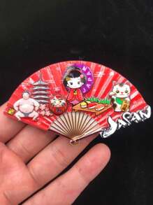 1 件东京日本冰箱贴，景点旅游纪念品磁性冰箱贴，家居装饰，客厅装饰用品，最佳万圣节礼物，完美的万圣节礼物 - 彩色 - 查看 10