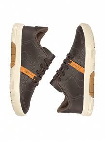 Little toe Children's Sneakers Men's Casual School Shoes Sapatenis Kids Boys Youth Walking Walk Play Calce Fácil Lightweight Comfortable - Cà phê nâu - Xem 7