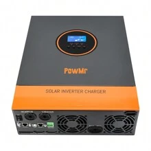 PowMr 5000W Solar Hybrid Inverter 48V DC To 110V AC 80A MPPT Controller PV 500V - US A Type Plug(110-127V) - View 3