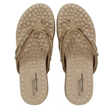 Original Modare Soft Ultra Comfort Clog Sandal 7151.115 Comfortable - Rust Brown - View 4