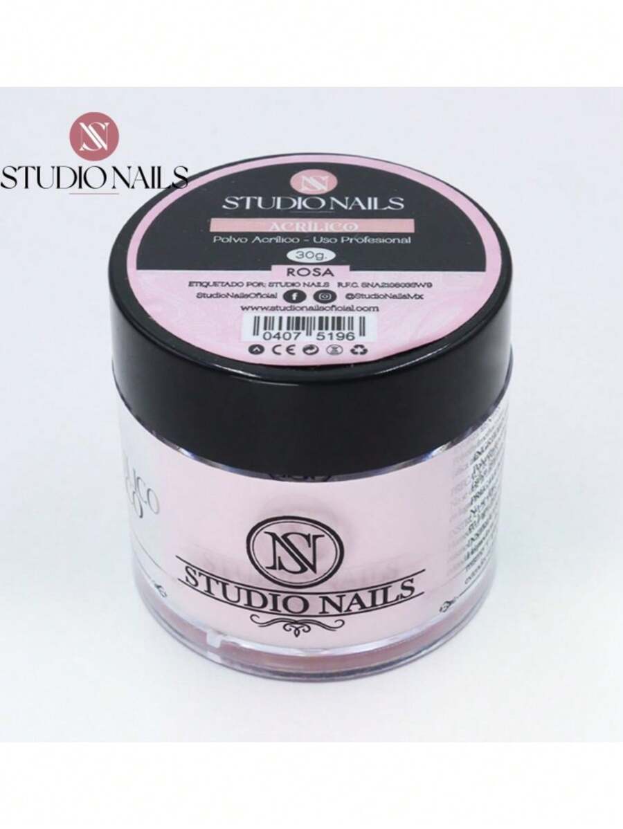 Acrylic Nail Powders & Liquids - Pink - View 1