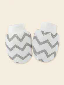 6 par noworodkowych, ślicznych, dziecięcych rękawiczek z nadrukiem gwiazdek i słoni, miękkich i wygodnych, pełnych rękawiczek dla chłopców, świetny prezent