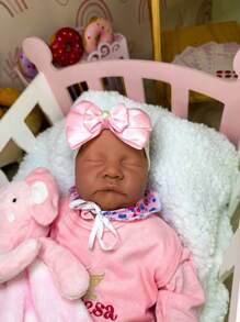 Bebe Reborn 100% Silicone Original Realista Boneca Menina