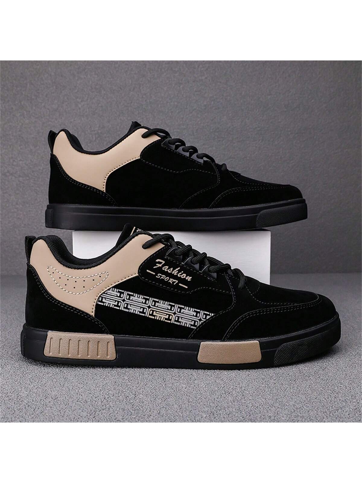 حذاء كاجوال كاجوال جلدي ربطة لين متنوع للرجال، أحذ...