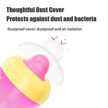 1PC 300ml/10oz Duck Spout Sippy Cup, PP Large Capacity, Portable & Anti-Drop Water Bottle, With Dust-Proof Lid, Leak-Proof & Dust-Proof, Drinking - Multicolor - View 7
