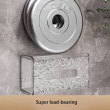 1 Stück Taschentuchbox mit Wellenmustern ohne Bohrungen, hergestellt aus neuem PET Material