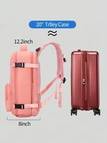 女式旅行筆記本電腦背包，女式旅行背包，適合戶外旅行運動，輕便，便攜式書包，適合研究生，青少年女孩，新生，大二，初中和高中，大學，大學和高中，非常適合戶外，旅行和回到學校