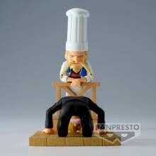 Banpresto | ŚWIATOWA FIGURKA KOLEKCJONERSKA SANJI & ZEFF 2 WCF LOG SERIES ONE PIECE 8CM - Wysokiej jakości figurka kolekcjonerska i dokładne detale - Idealna figurka kolekcjonerska dla fanów i kolekcjonerów - Odporna i trwała figurka kolekcjonerska - Figurka kolekcjonerska z limitowanej edycji
