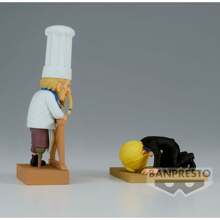 Banpresto | ŚWIATOWA FIGURKA KOLEKCJONERSKA SANJI & ZEFF 2 WCF LOG SERIES ONE PIECE 8CM - Wysokiej jakości figurka kolekcjonerska i dokładne detale - Idealna figurka kolekcjonerska dla fanów i kolekcjonerów - Odporna i trwała figurka kolekcjonerska - Figurka kolekcjonerska z limitowanej edycji