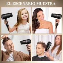 Sejoy Secador de Pelo, Secadora de Cabello Profesional de 1800W - Tipo de Enchufe A USA (110-127V) - Ver 9