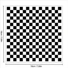 100 pezzi Fogli di carta oleata a scacchi bianco e nero - Involucri per alimenti antigrasso per panini, hamburger, pollo fritto - Accessori da cucina alla moda, accessori monouso - Multicolore - Visualizzare 6