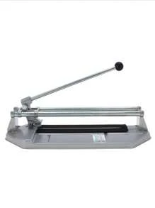 Cortadora de azulejos oara cortes hasta  25 cm para azulejo ceramica baldosa - Plateado - Ver 4