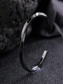 Camhanno 1PC Piece Of Vintage Exquisite Stainless Steel Open Mobius Bracelet, Not Easily Faded, Used For Men's Daily Clothing Decoration, Christmas/Valentine's Day Gifts - Mobius Bracelet - View 15