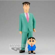 Banpresto FIGURE FAMILY PHOTO VOL.1 CRAYON SHINCHAN NOHARA 21CM - Figura da collezione Alta qualità e dettagli precisi - Figura da collezione Ideale per fan e collezionisti - Figura da collezione resistente e durevole - Figura da collezione in edizione limitata