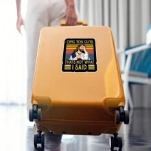 3 件“OMG 你们这不是我说的”贴纸，有趣的耶稣贴纸礼物装饰图形适用于旅行行李窗笔记本电脑瓶玻璃杯日记墙汽车头盔保险杠 - 彩色 - 查看 4