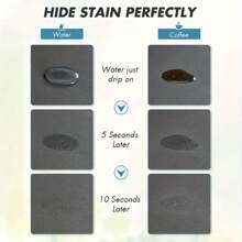 1 PC  Versatile  Marble Print Quick-Dry Mat With Non-Slip RubberBacking -  Washing Machine DustCover, Coffee Maker & Utensil Drying