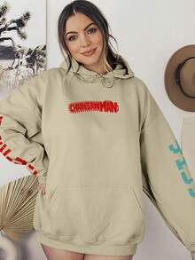 Blouse Moletom Anime Chainsa Man Denji KANGARU 1193 Fluxo Fx - Màu Khaki - Xem 3