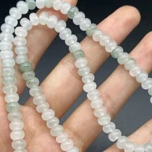 1 串 4-16 毫米时尚 AAAAA 天然宝石水晶玉散珠 - 真实、光滑、圆形宝石，手工 DIY 女士手链和配饰 - 散珠可实现最大限度的创意自由，打造独特的配饰钥匙扣首饰配饰，可作为女士礼物。 - 算盤珠 - 查看 6