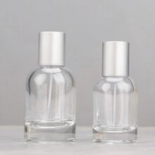 1pc Glass Perfume Dispensing Bottle High End Portable 30ML Large Capacity Spray Bottle High End Pressing Empty Bottle Replacement Dispensing Bottle - Bottle - View 2