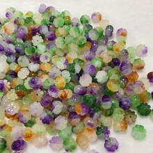 10-20 Natural Jade Pumpkin Loose Beads, Handmade Festive Pumpkin Beads, Handmade DIY Women's Bracelets And Accessories - Loose Beads Allow Maximum Creative Freedom To Create Unique Accessory Keychain Jewelry Accessories That Can Be Used As Unique Women's Gifts, Holiday Gifts.