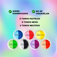 JGLashes Delineadores Para Ojos Coleccion Split Uv - Multicolor - Ver 3