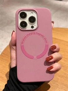 Ốp lưng điện thoại silicon lỏng tương thích với iPhone 17 Pro Max, 17 Pro, 17 Air, 17, 16, 15, 14, 13, 12, 11 Pro Max, 15 Plus, hỗ trợ sạc không dây từ tính, cung cấp khả năng bảo vệ toàn diện. - Màu tím - Xem 5