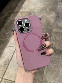 Ốp lưng điện thoại silicon lỏng tương thích với iPhone 17 Pro Max, 17 Pro, 17 Air, 17, 16, 15, 14, 13, 12, 11 Pro Max, 15 Plus, hỗ trợ sạc không dây từ tính, cung cấp khả năng bảo vệ toàn diện. - Màu tím - Xem 4